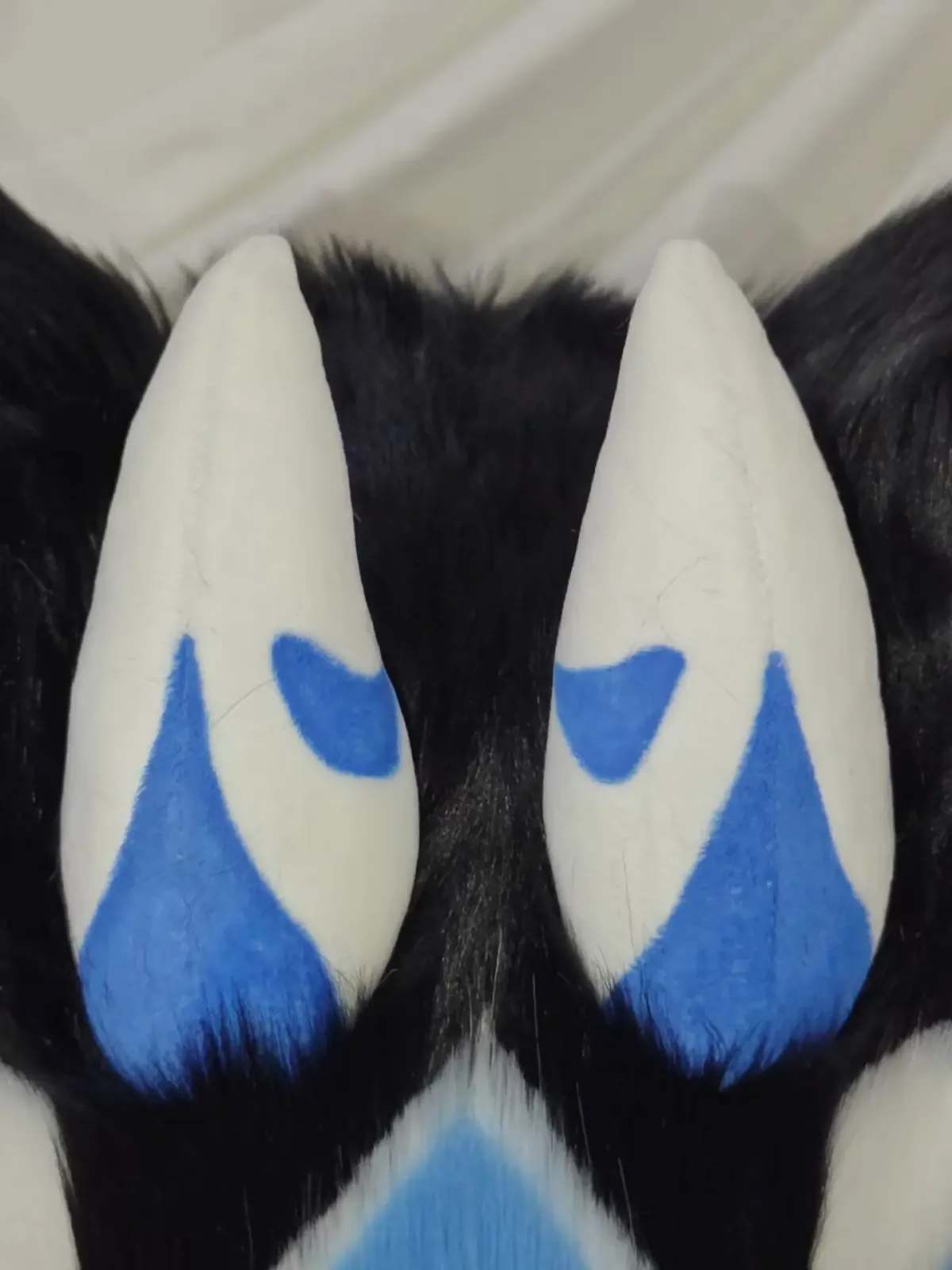 Sapphire Crown Kemono Fursuit Head thumbnail 5