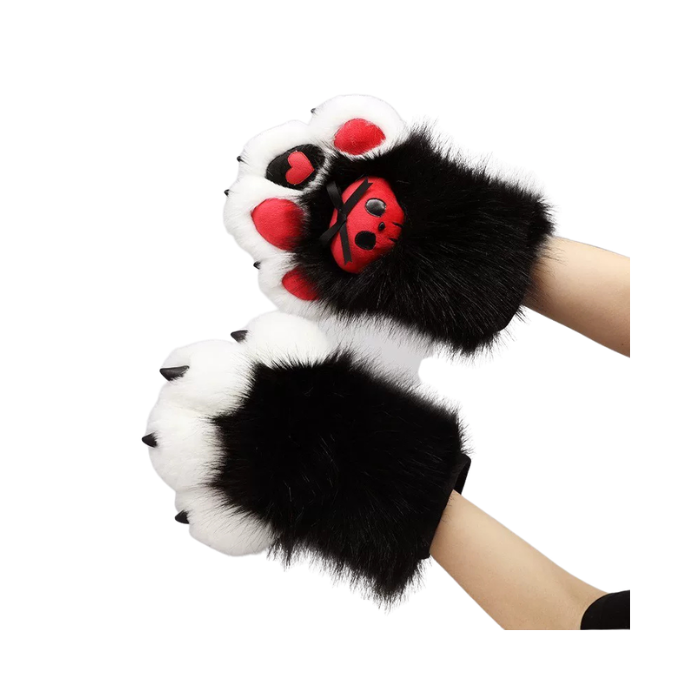 Scarlet Eclipse Paw Gloves