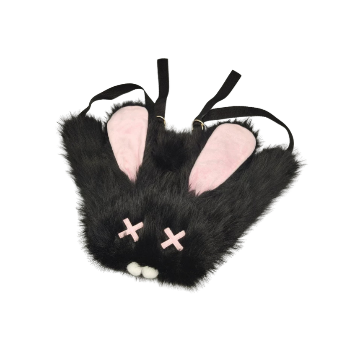 Shadow Bunny Plush Backpack thumbnail 2