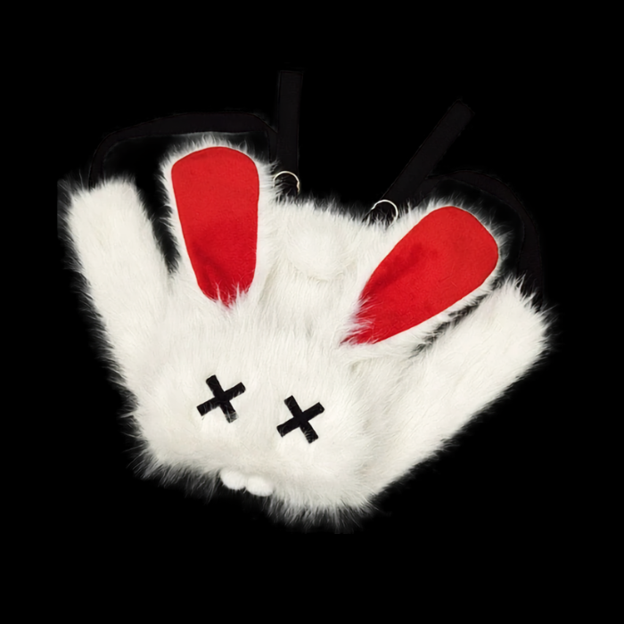 Shadow Bunny Plush Backpack thumbnail 5