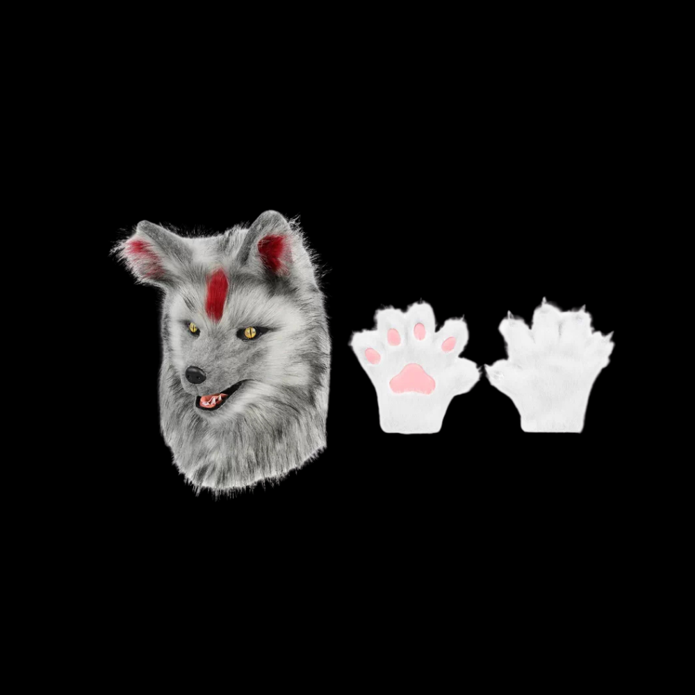 Silver Flame Wolf Partial Set