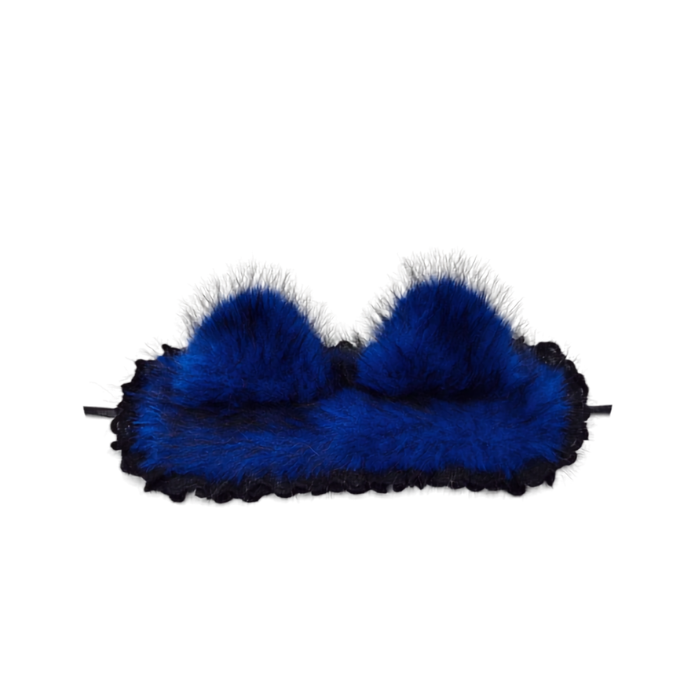 Silver Frost Plush Cat Ear Cosplay Headband thumbnail 2