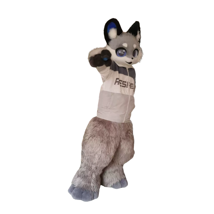 Silver Howl Digitigrade Partial Fursuit Set