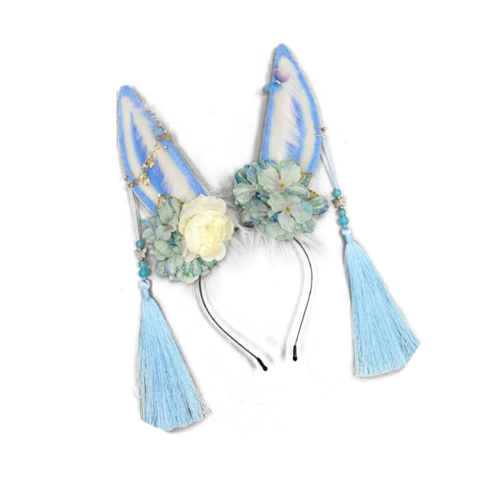 Silvermoon Cat Ear & Tail Cosplay Bundle