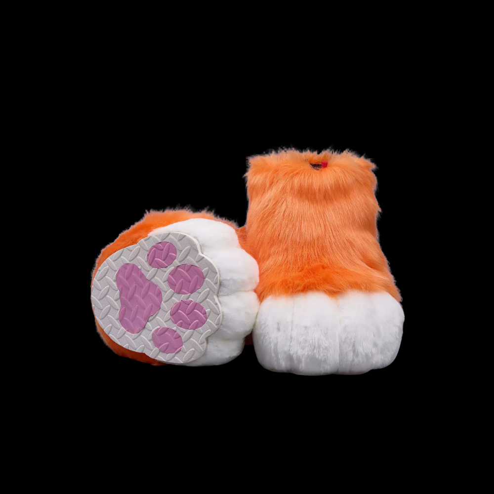 Sky Bean Plush Fursuit Feet Paws thumbnail 4