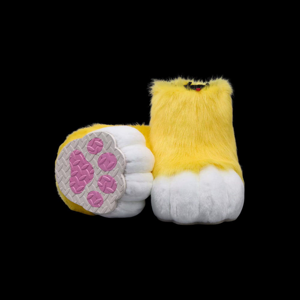 Sky Bean Plush Fursuit Feet Paws thumbnail 5