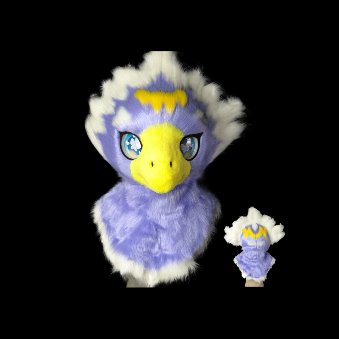 Skycrest Canary Bird Fursuit Head