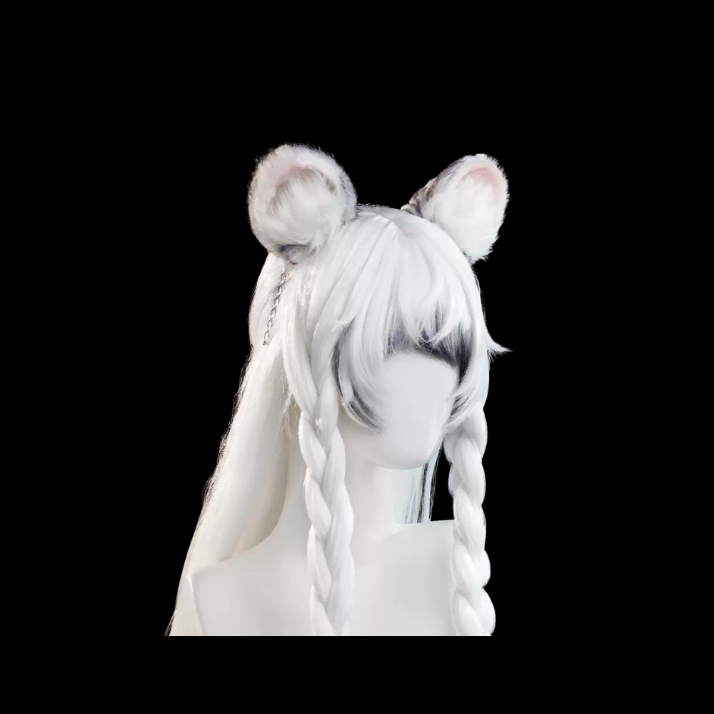 Snowdrift Leopard Tail & Ear Set thumbnail 2
