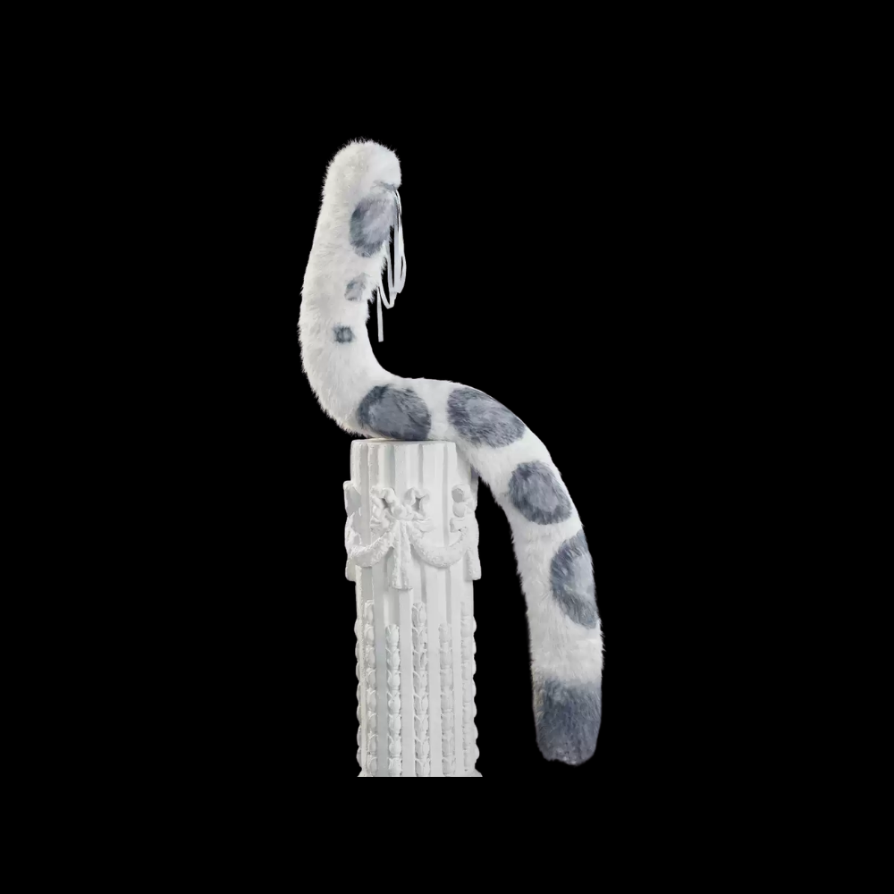 Snowdrift Leopard Tail & Ear Set thumbnail 3