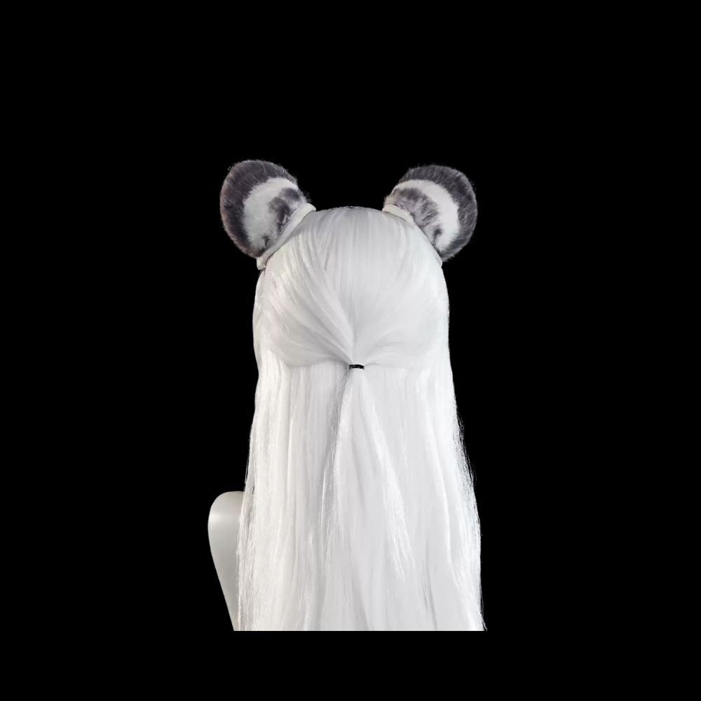 Snowdrift Leopard Tail & Ear Set thumbnail 4