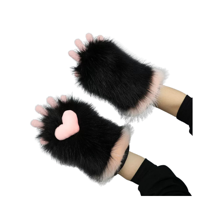 Snowfall Paw Hand Gloves