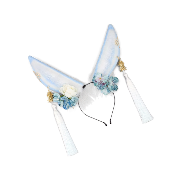 Snowglow Long Rabbit Ear Headband thumbnail 4
