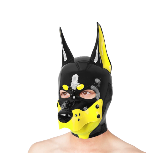 Solar Fang Doberman Silicone Head Mask