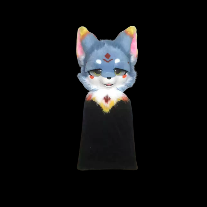 Solarflare Blue Kemono Cat Partial Set