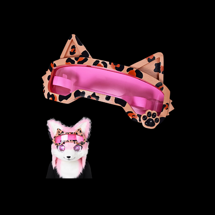 Spotted Leopard Vision Goggles