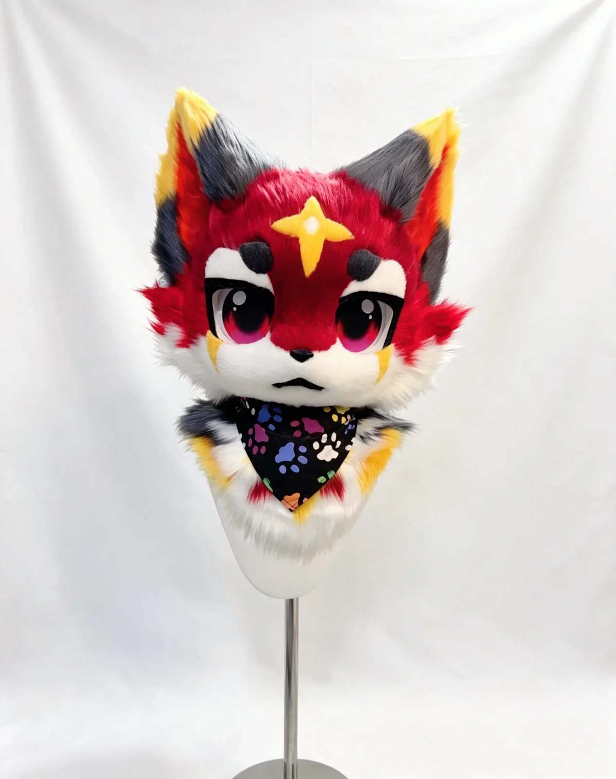 Starburst Kemono Fursuit Head thumbnail 1