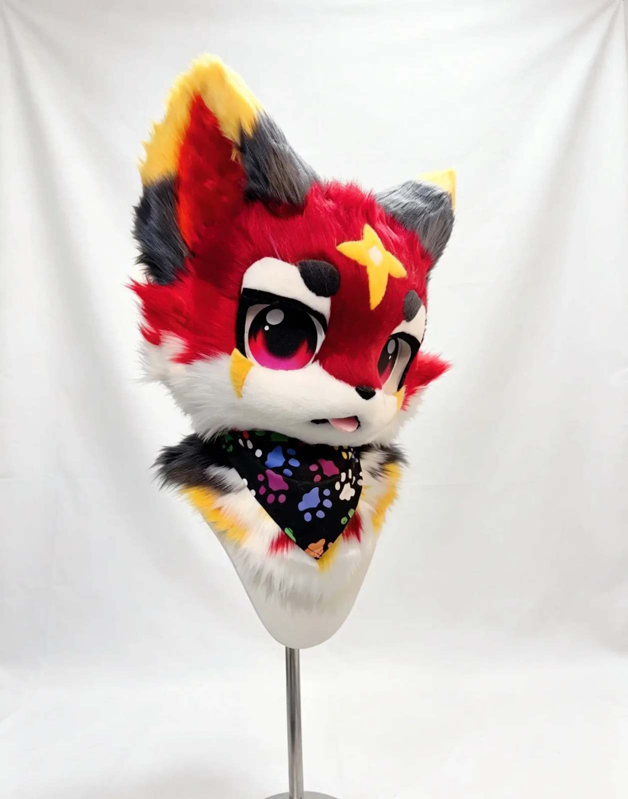 Starburst Kemono Fursuit Head thumbnail 2