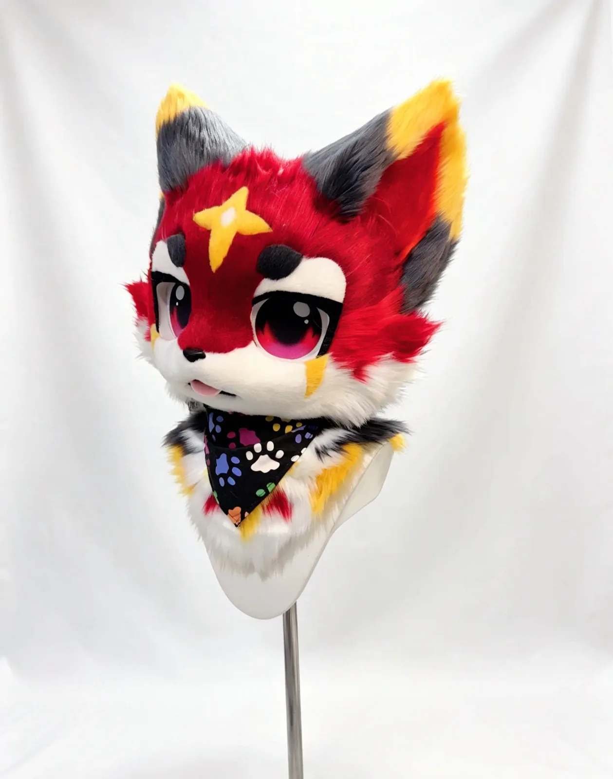 Starburst Kemono Fursuit Head thumbnail 3