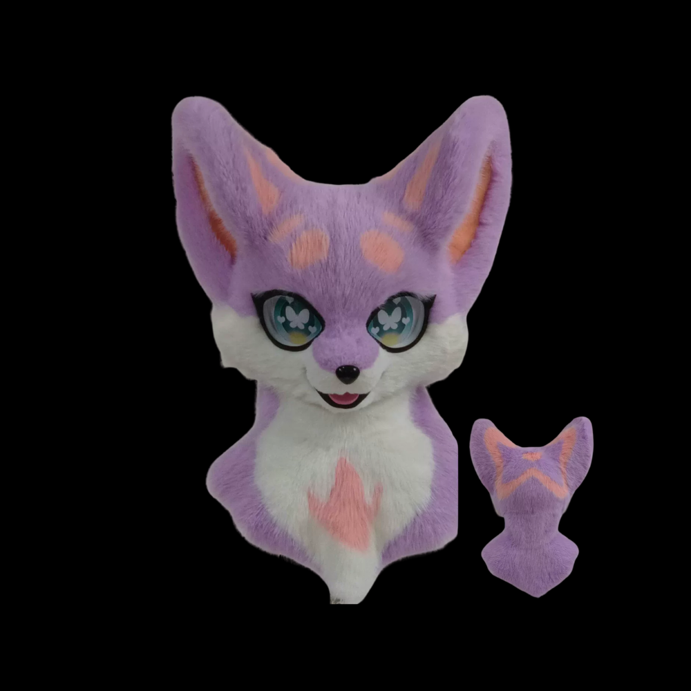 Starlight Fennec Kemono Fursuit Head thumbnail 8