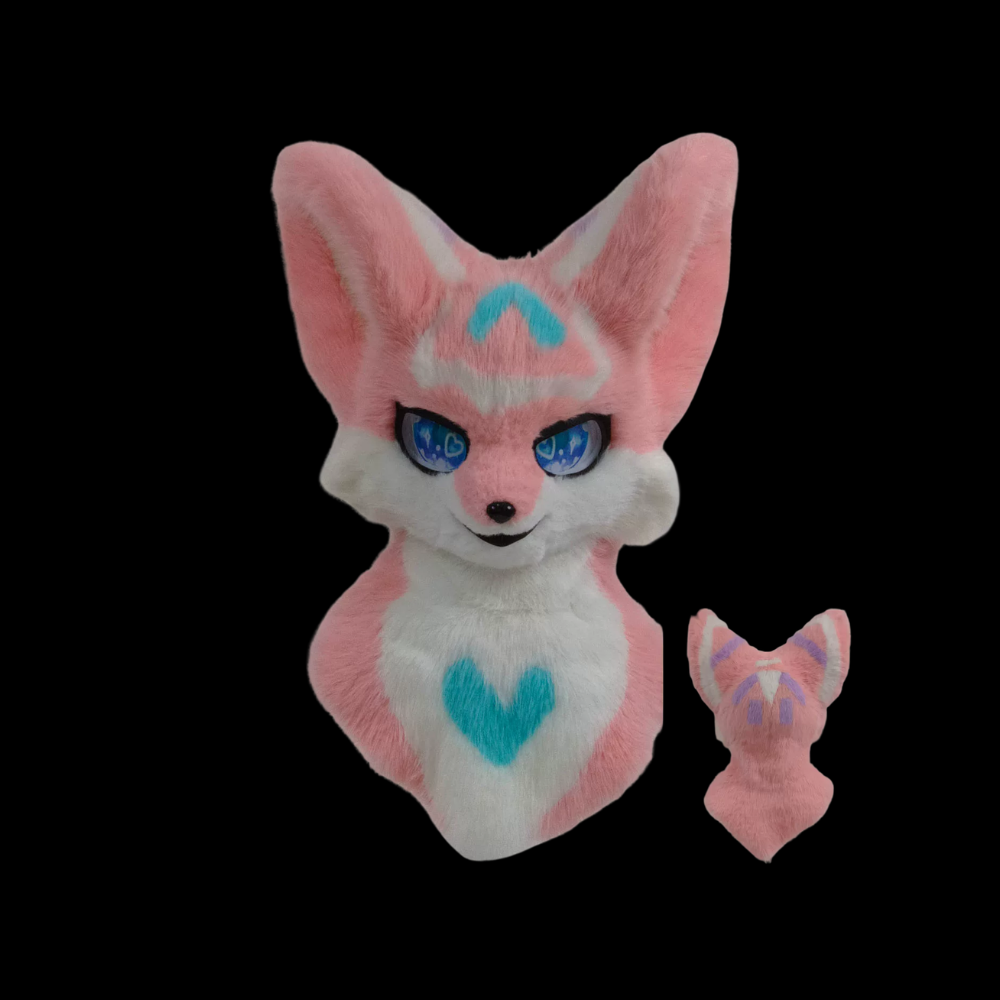 Starlight Fennec Kemono Fursuit Head thumbnail 9