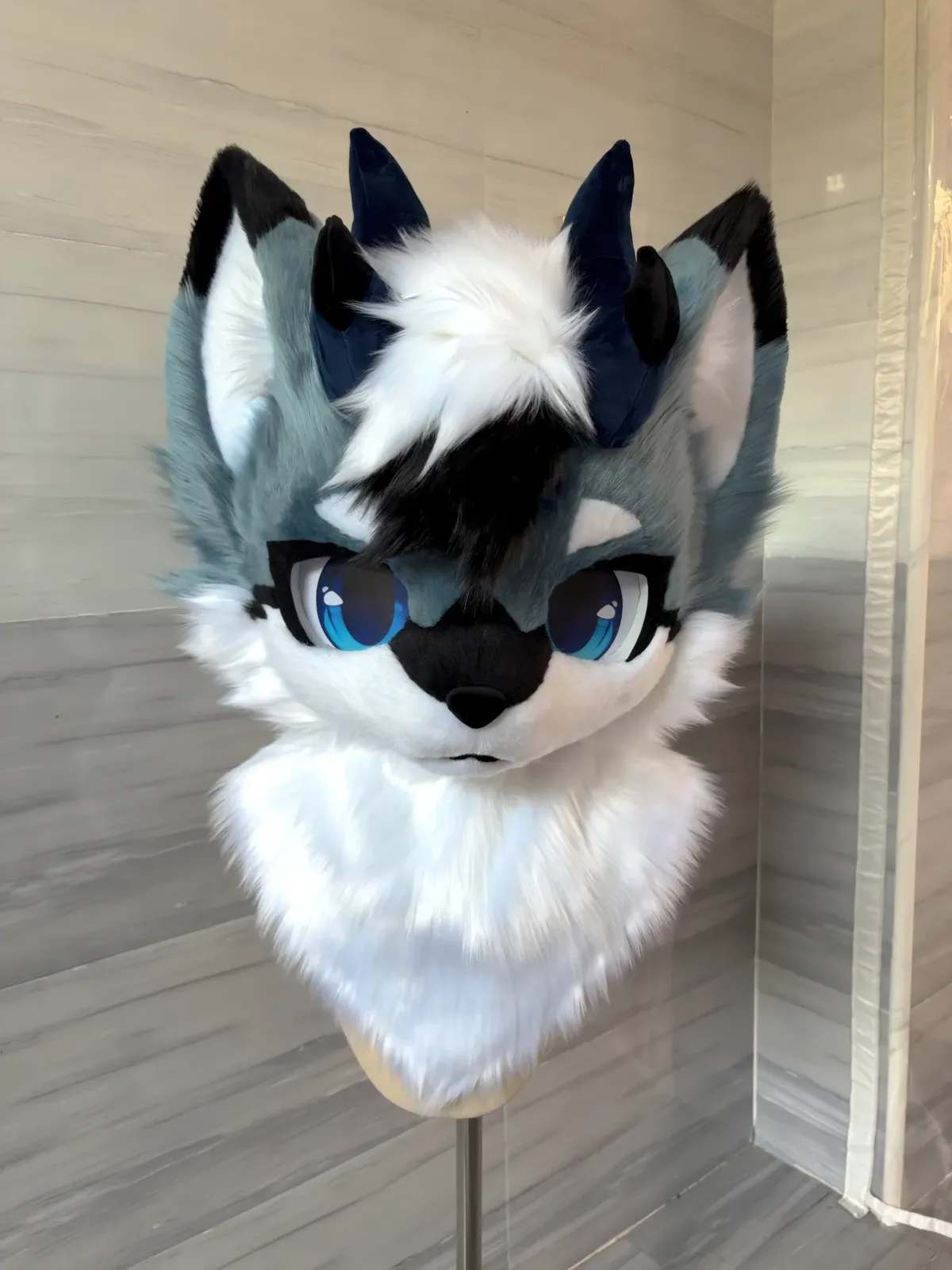 Storm Husky Kemono Fursuit Partial thumbnail 3