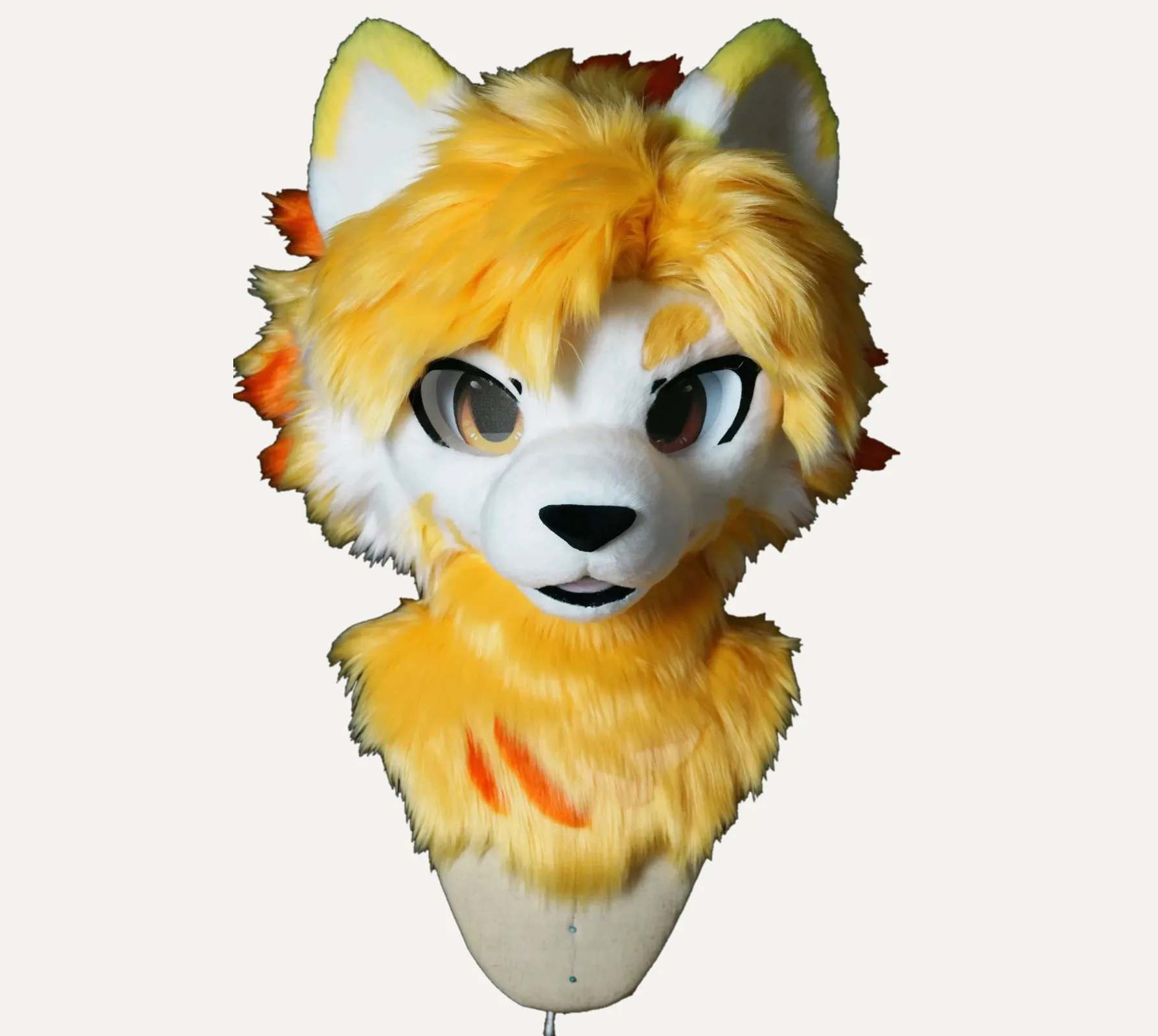Sunflare Wolf Kemono Fursuit Head thumbnail 2