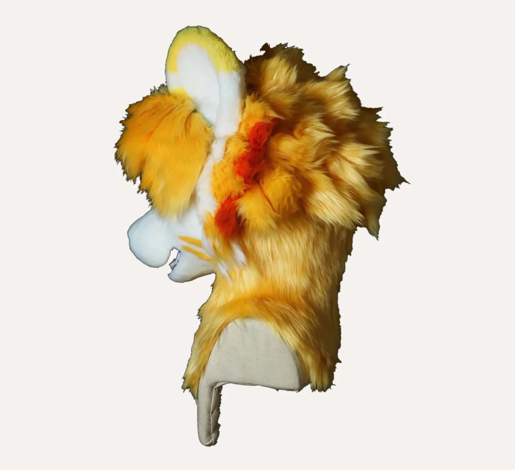 Sunflare Wolf Kemono Fursuit Head thumbnail 6