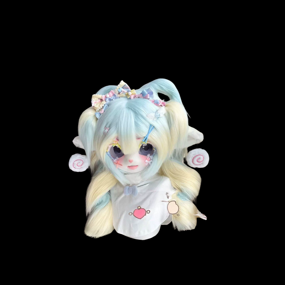 Sunny Skies Lamb Fursuit Head