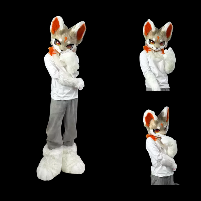 Sunset Ember Fox Partial Costume Set