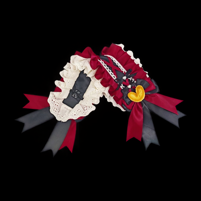 Sweet Treat Lace Bow Cosplay Headdress