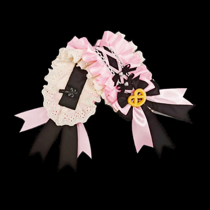 Sweet Treat Lace Bow Cosplay Headdress thumbnail 4
