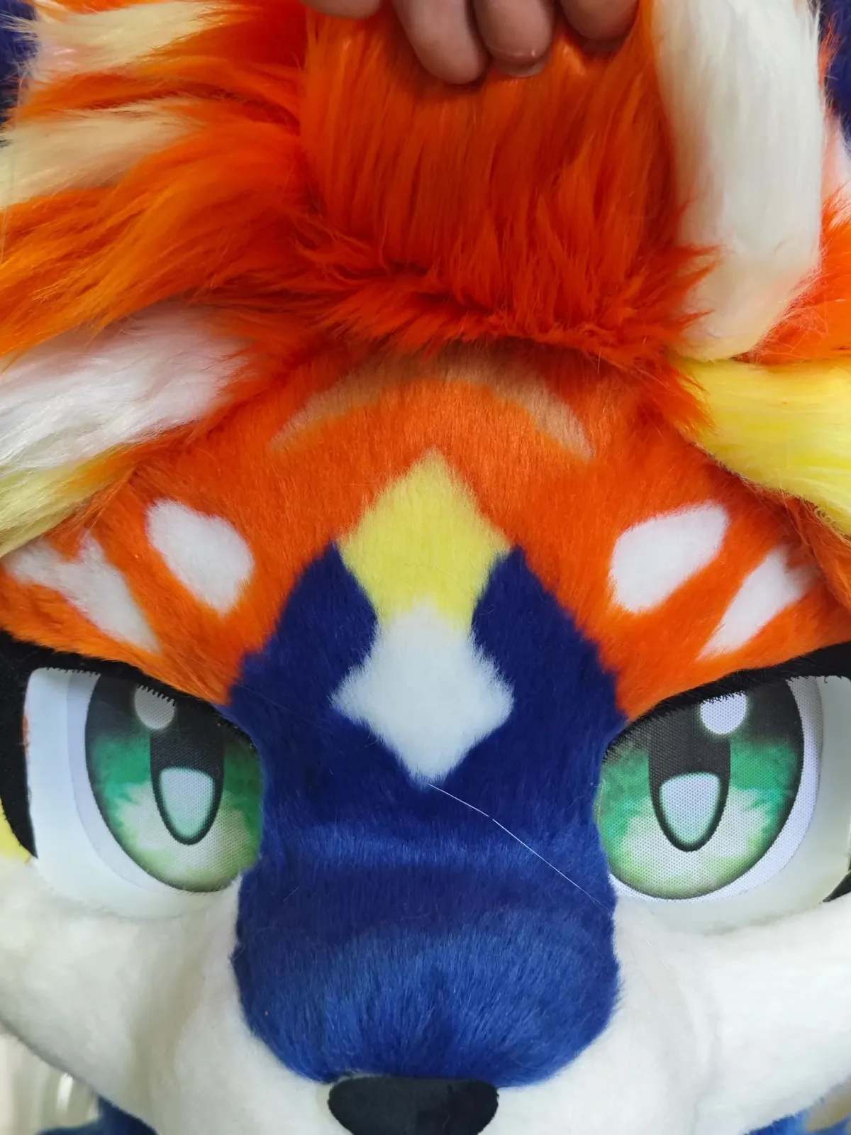 Tangerine Tide Kemono Fursuit Head thumbnail 6
