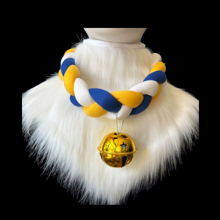 Triple Braid Bell Fursuit Collar thumbnail 44