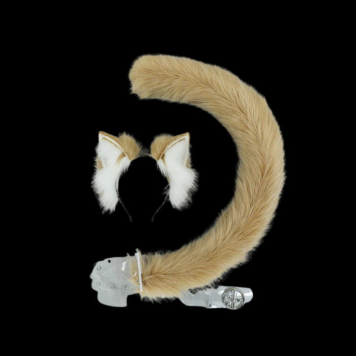Twilight Whisper Kemono Cat Ear Product Name: Moonwhisker Kemono Cat Ear & Tail Bundle Tail Bundle thumbnail 4