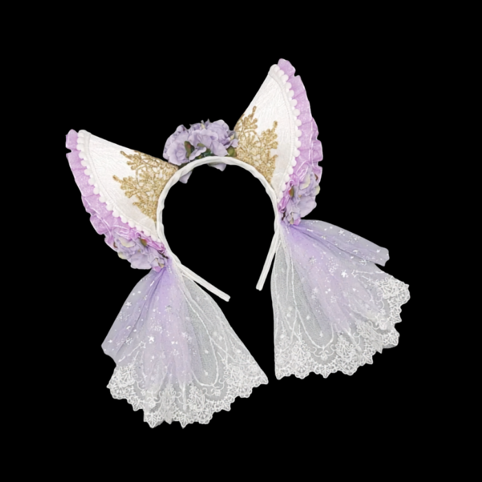 Twilight Whisper Kemono Cat Ear & Tail Cosplay Bundle thumbnail 2