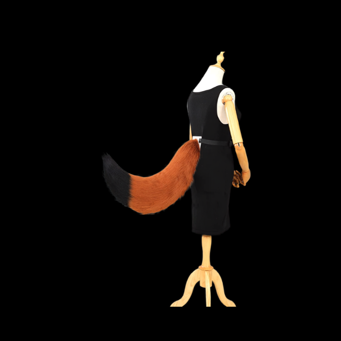 Two-Tone Fox Fursuit Tail thumbnail 11