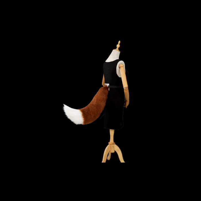 Two-Tone Fox Fursuit Tail thumbnail 12