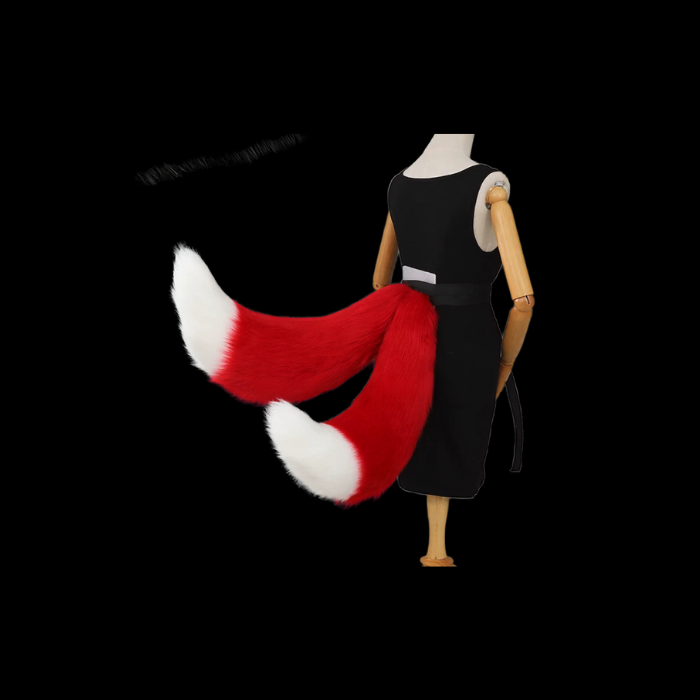 Two-Tone Fox Fursuit Tail thumbnail 16