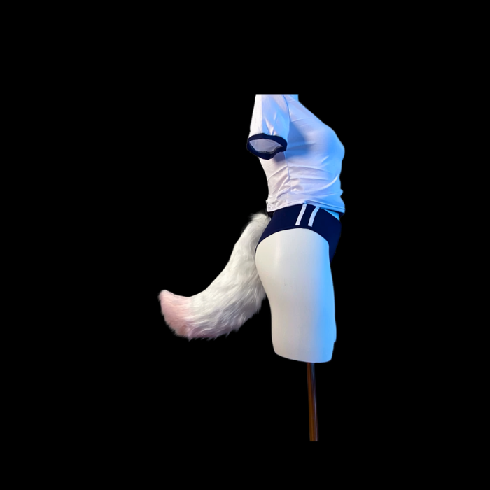 Two-Tone Fox Fursuit Tail thumbnail 6