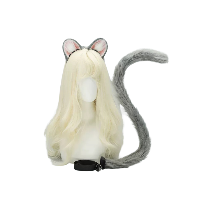 Velvet Whisker Mouse Ears & Tail Fursuit Collection thumbnail 3