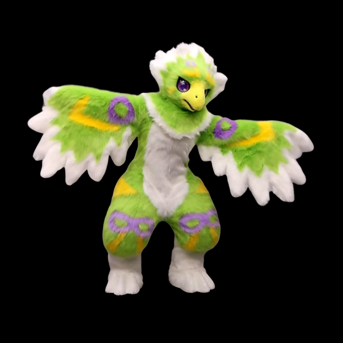 Verdant Crest Aviary Bird Fursuit Fullsuit thumbnail 1