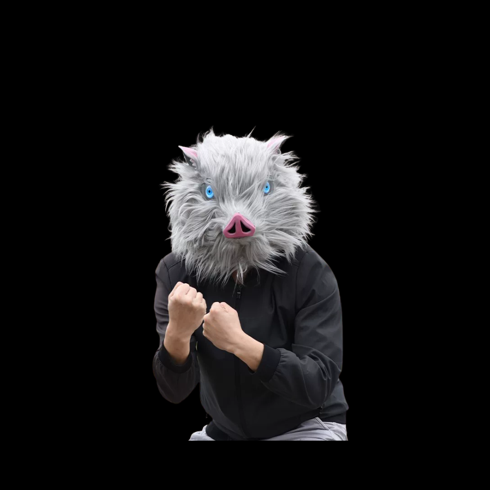 Wild Boar Fursuit Head Mask