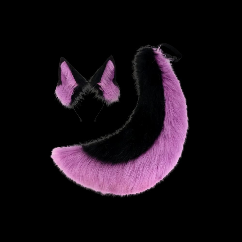 Wolfhound Ears & Tail Fursuit Accessory Set thumbnail 5