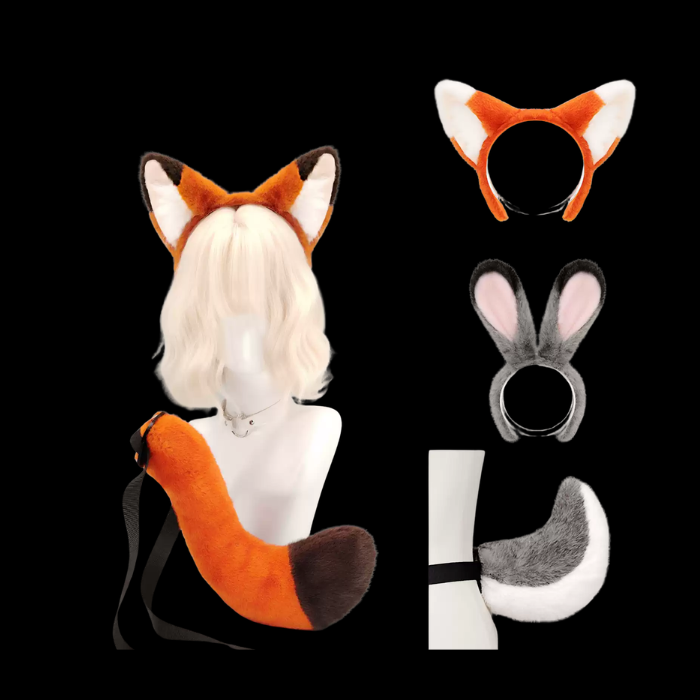 Woodland Fox & Bunny Cosplay Accessory Bundle thumbnail 2